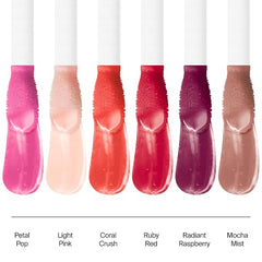 Neutrogena Hydro Boost Tinted Lip Oil with Hyaluronic Acid, Hydrating and Nourishing Lip Oil for Fuller Looking Lips, Radiant Raspberry, .2 fl. Oz