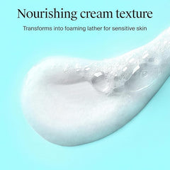 Neutrogena Ultra Gentle Cream to Foaming Face Wash for Sensitive Skin, Fragrance-Free Gentle Facial Cleanser, Hypoallergenic Skin Care, Non-Comedogenic Makeup Remover, 12 fl oz